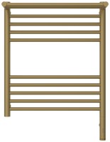Полотенцесушитель электрический Сунержа Богема 3.1 32-6007-6050 70x55 см, подключение справа, золотой шелк, лесенка, с полкой