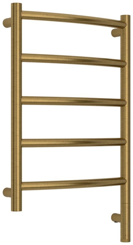 Полотенцесушитель электрический Сунержа Галант 3.1 051-6001-6040 70x45 см, подключение справа, состаренная латунь, лесенка