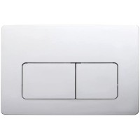 Кнопка смыва для унитаза Veconi Flush V5 пластик, цвет хром глянец