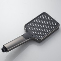 Душевая система / Тропический душ со смесителем встраиваемая Shevanik S9935T, оружейная сталь