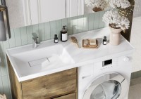 Мебель для ванной комнаты AQUATON Лондри 60 L, дуб рустикальный