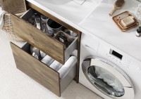 Мебель для ванной комнаты AQUATON Лондри 60 L, дуб рустикальный