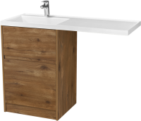 Мебель для ванной комнаты AQUATON Лондри 60 L, дуб рустикальный