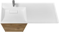 Мебель для ванной комнаты AQUATON Лондри 60 L, дуб рустикальный