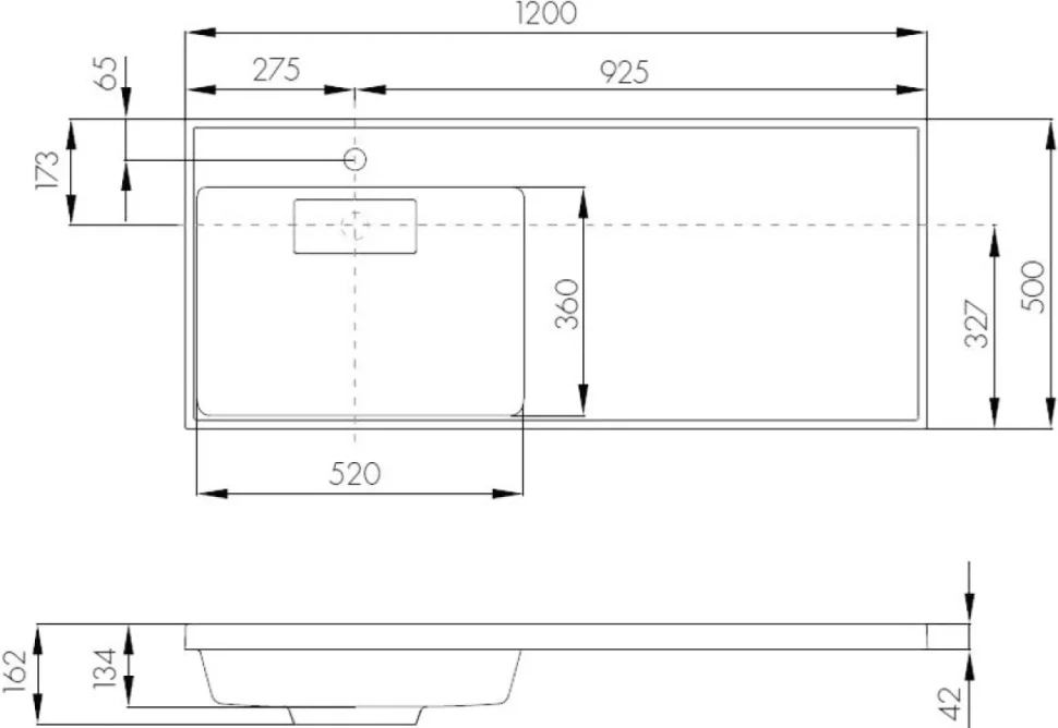 Мебель для ванной комнаты AQUATON Лондри 60 L, дуб рустикальный