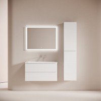 Мебель для ванной комнаты Sancos Folk 90 подвесная, bianco, раковина СN7019wx