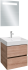 Мебель для ванной Jacob Delafon Tolbiac 50 дуб давос, раковина белая