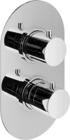 Термостатический смеситель встраиваемый Plumberia Selection Ixo XOT5040CR С ВНУТРЕННЕЙ ЧАСТЬЮ, для ванный с душем, хром