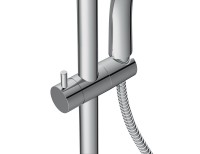 Душевая стойка Cersanit Браско (Brasko) 64526 с термостатом, хром