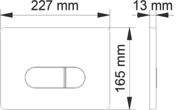 Система инсталляции для унитазов Berges Novum 040231 с кнопкой смыва, белая
