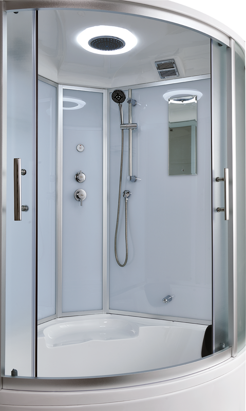Душевая кабина Timo Standart T-6625SF Silver F с высоким поддоном