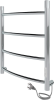 Полотенцесушитель электрический Indigo Arc Lux LCALE60-40Rt серебристый