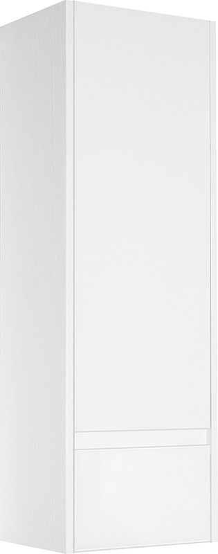 Шкаф пенал для ванной Style Line Монако 36 Plus, осина белая