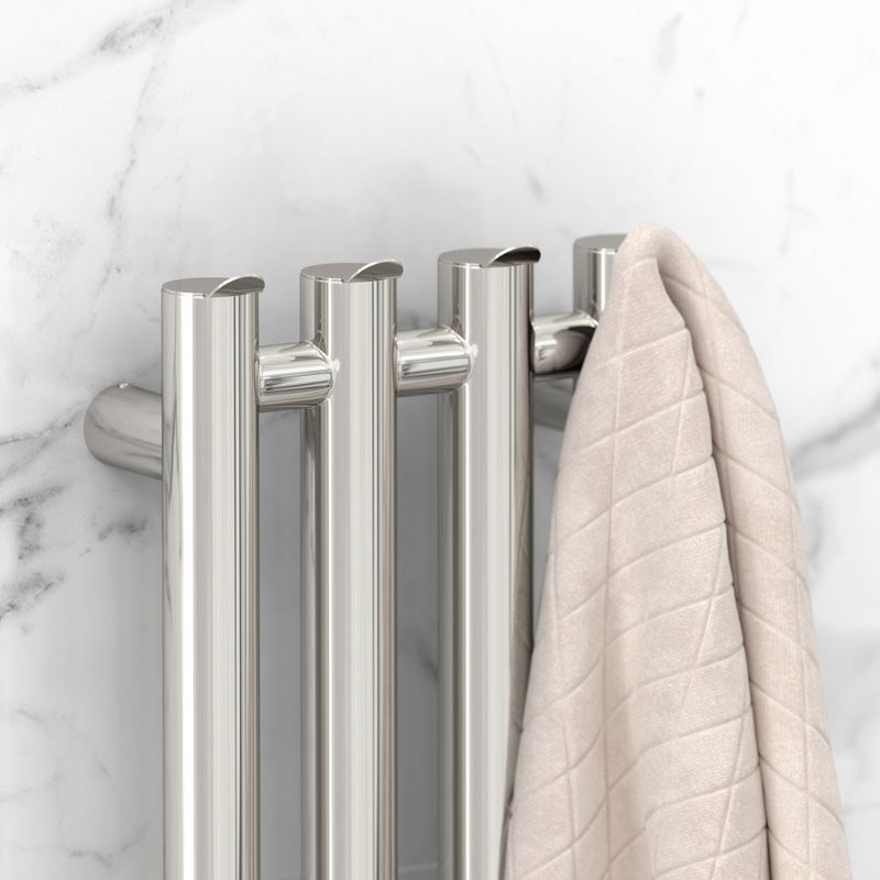 Полотенцесушитель электрический Сунержа Кантата 4.0 00-0886-1559 150x20 см, подключение слева, скрытое подключение слева, без покрытия, I-образный