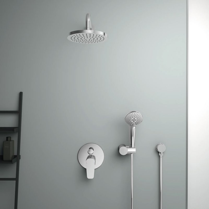 Встраиваемый смеситель для душа и ванны Ideal Standard Ceraplan III A6383AA С ВНУТРЕННЕЙ ЧАСТЬЮ