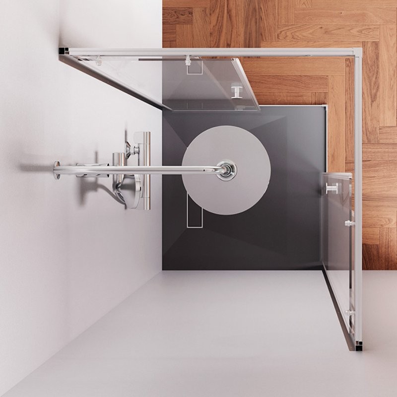 Душевой уголок AM.PM X-Joy W94G-403-8080-MT1K 80х80 см