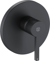 Встраиваемый смеситель для душа и ванны Kludi Nova Fonte 206553915 черный