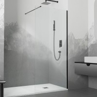 Душевая перегородка RGW Walk In WA-010-B 90x200, стекло прозрачное