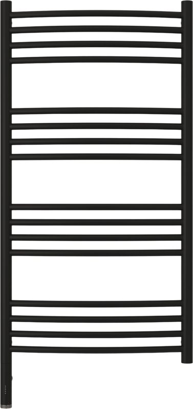 Полотенцесушитель электрический Сунержа Богема 3.0 100х50 черный матовый, дуга, L