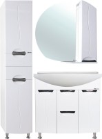 Мебель для ванной комнаты Bellezza Глория 85 с бельевой корзиной