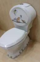 Детский унитаз-компакт Serel Children 8702DOGR