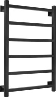 Полотенцесушитель водяной Secado Корато 1 85x55 см, матовый черный, лесенка