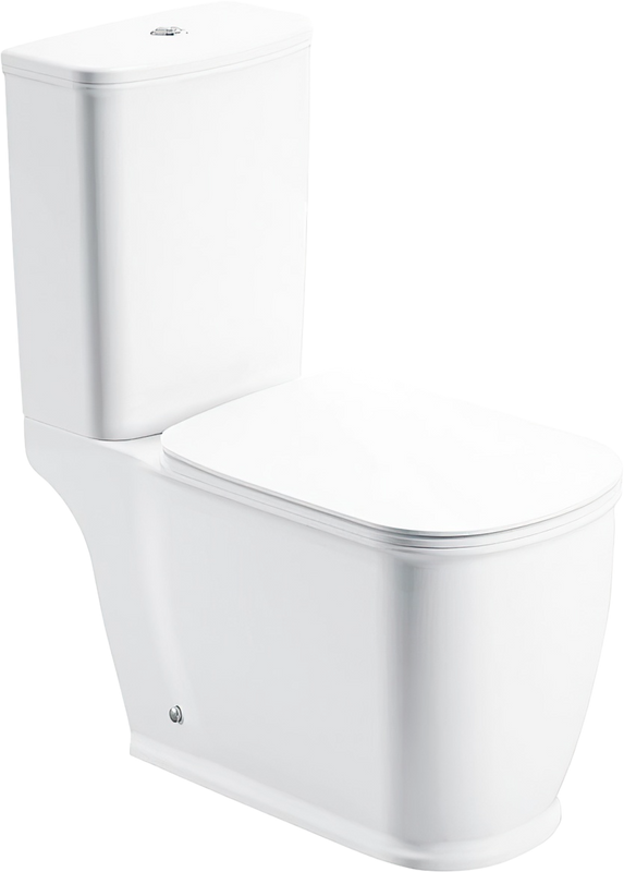 Унитаз-компакт напольный BelBagno Prado BB10150CP с микролифтом, бачок BB10150T