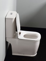 Унитаз-компакт напольный BelBagno Prado BB10150CP с микролифтом, бачок BB10150T
