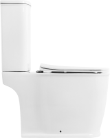 Унитаз-компакт напольный BelBagno Prado BB10150CP с микролифтом, бачок BB10150T