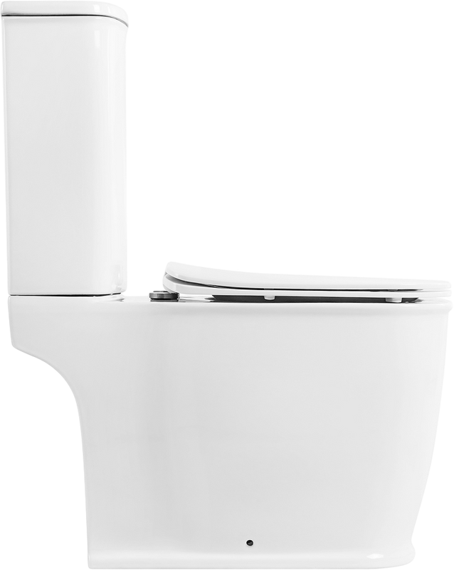 Унитаз-компакт напольный BelBagno Prado BB10150CP с микролифтом, бачок BB10150T