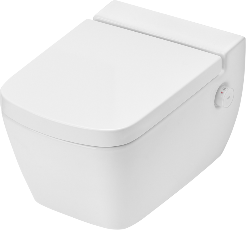 Унитаз подвесной TECE One 9700200 безободковый с биде