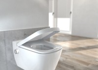 Унитаз подвесной TECE One 9700200 безободковый с биде