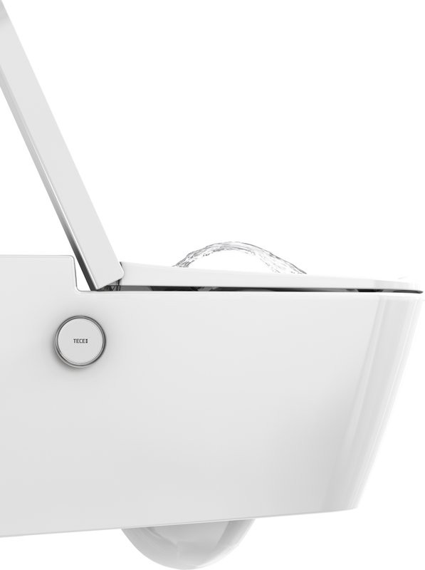Унитаз подвесной TECE One 9700200 безободковый с биде