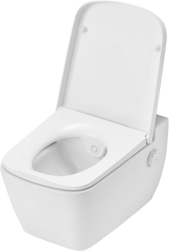 Унитаз подвесной TECE One 9700200 безободковый с биде