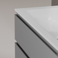 Тумба под раковину Sancos Folk 100 L ergraut soft