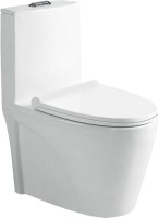 Унитаз-моноблок напольный SantiLine SL-5012 с микролифтом