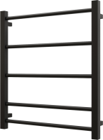 Полотенцесушитель водяной Grota Simple 60x53, RAL9005 черный матовый
