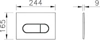 Кнопка смыва VitrA Root Round 740-2225 золото