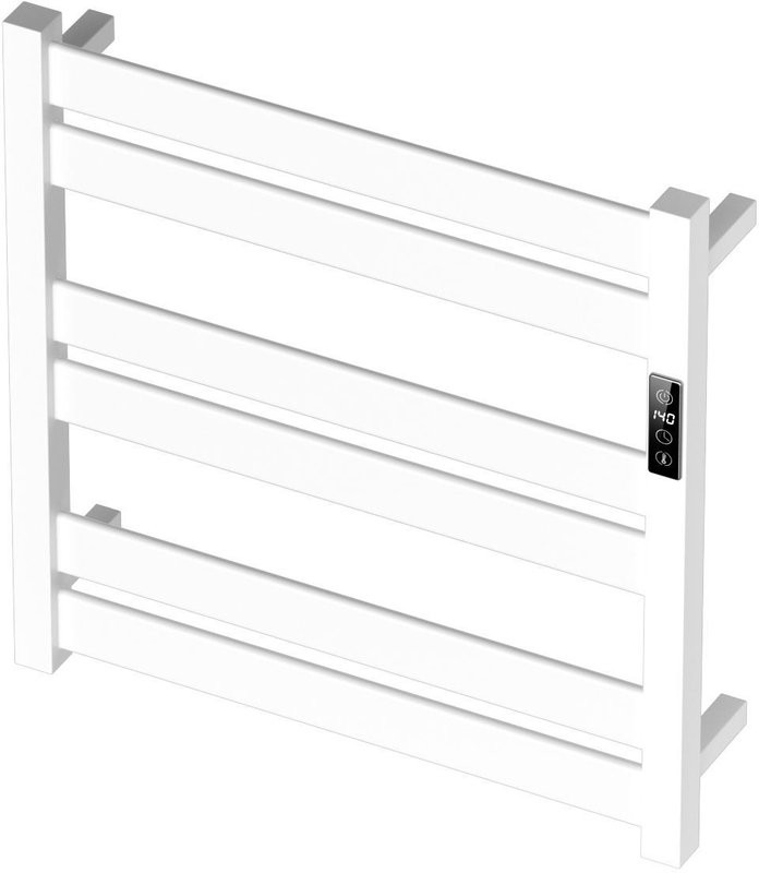 Полотенцесушитель электрический Bauedge Elite AF0035 52x53, белый матовый