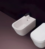 Биде подвесное Kerasan Tribeca 512530 белый матовый