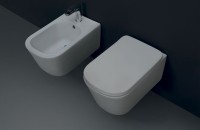 Биде подвесное Kerasan Tribeca 512530 белый матовый