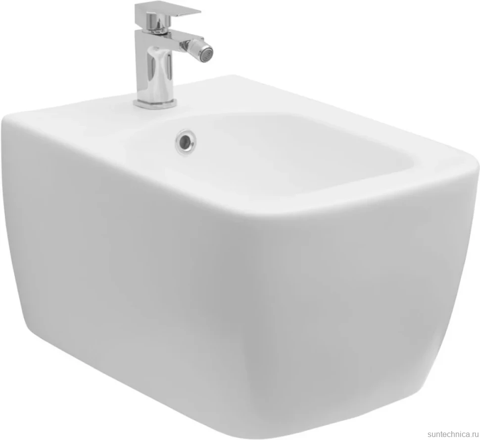 Биде подвесное Allen Brau Liberty 4.33010.21 белое матовое