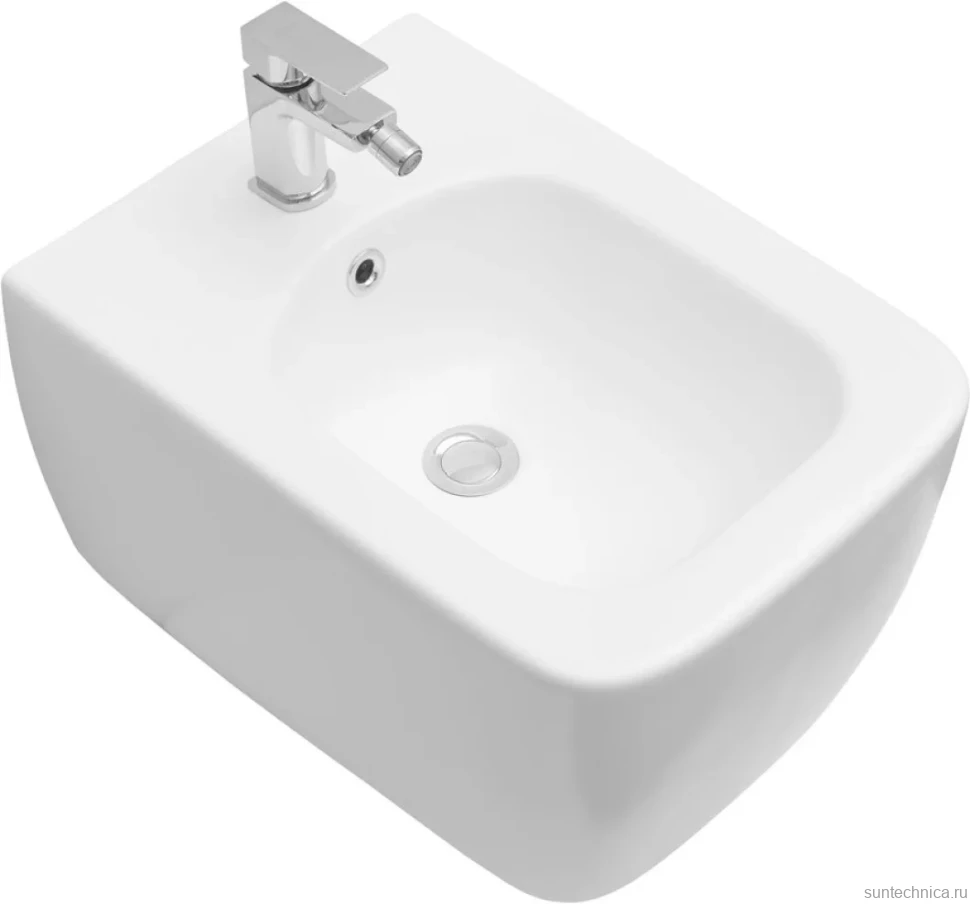Биде подвесное Allen Brau Liberty 4.33010.21 белое матовое
