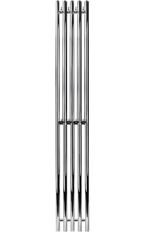 Полотенцесушитель водяной Secado Бергамо 5К 1800х280 180x30 см, хром, I-образный