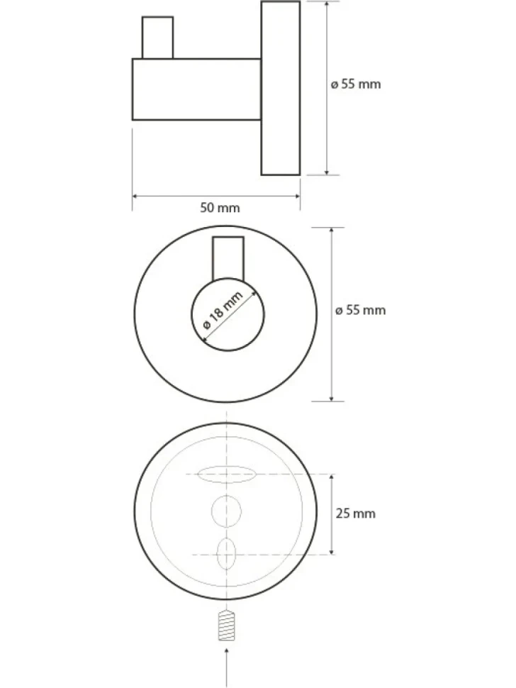 Крючок Bemeta Neo 104106025