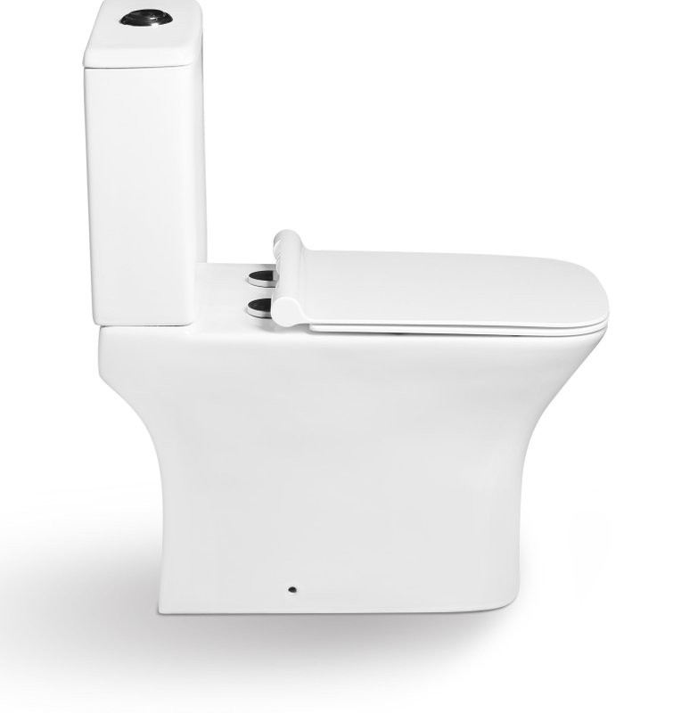 Унитаз-компакт напольный SantiLine SL-5023 с микролифтом