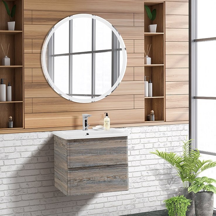 Мебель для ванной комнаты BelBagno Albano-Cer 60 подвесная, pino scania
