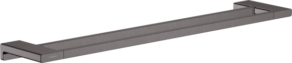 Полотенцедержатель Hansgrohe AddStoris 41743340 шлифованный черный хром