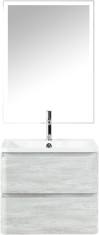 Тумба под раковину BelBagno Albano 60 подвесная, rovere vintage bianco