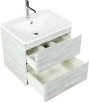 Тумба под раковину BelBagno Albano 60 подвесная, rovere vintage bianco